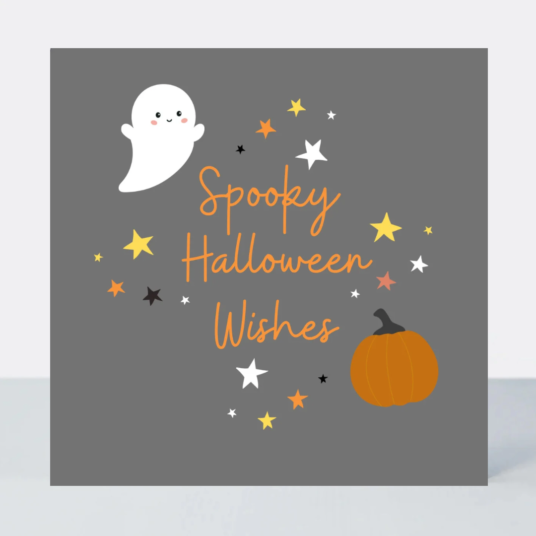 Spooky Halloween Wishes Card