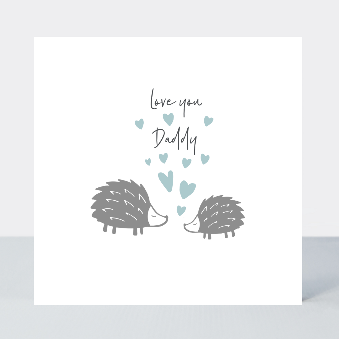 Sweet Little Words Love You Daddy Card