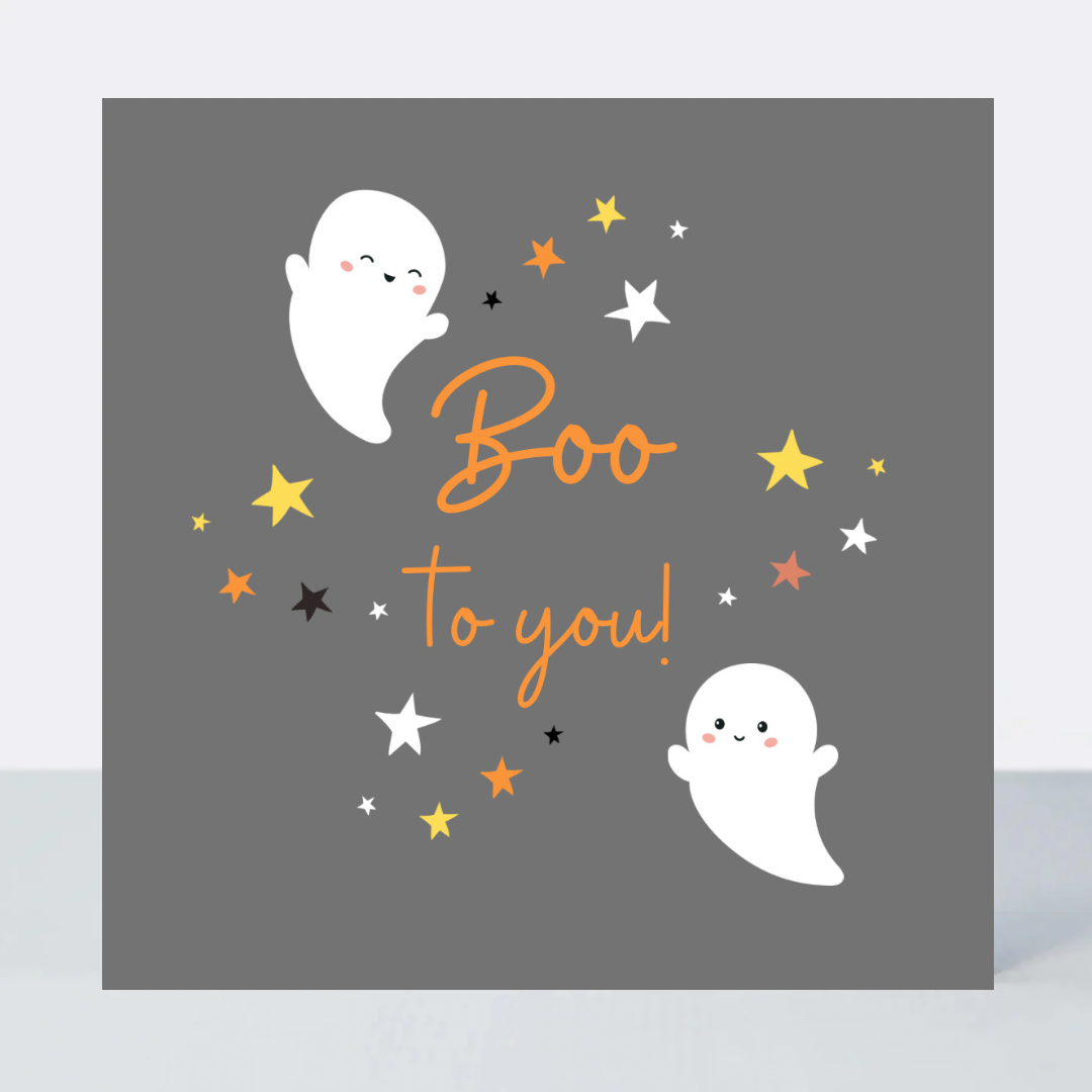 Boo to You Halloween Card