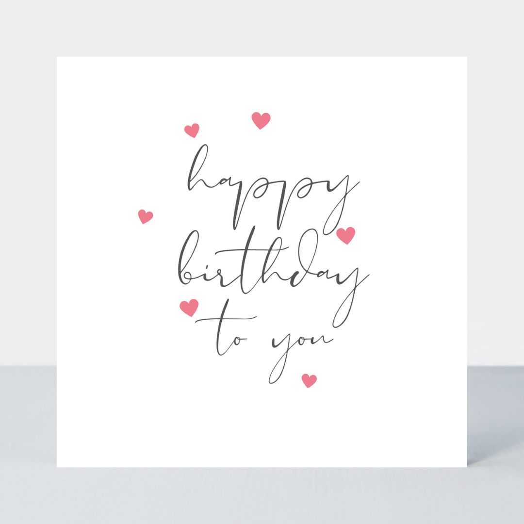 Something Simple Happy Birthday To You Card